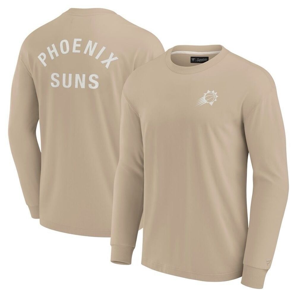 Unisex Fanatics Khaki Phoenix Suns Elements Super Soft Long Sleeve T-Shirt XL